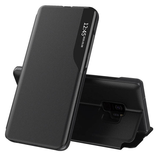 Tok Samsung Galaxy S9 G960-hoz, Techsuit, eFold, Fekete