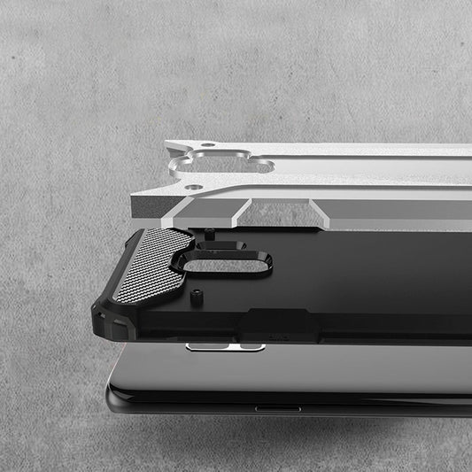 Tok Samsung Galaxy S9 G960-hoz, Techsuit, Hybrid Armor, Fekete