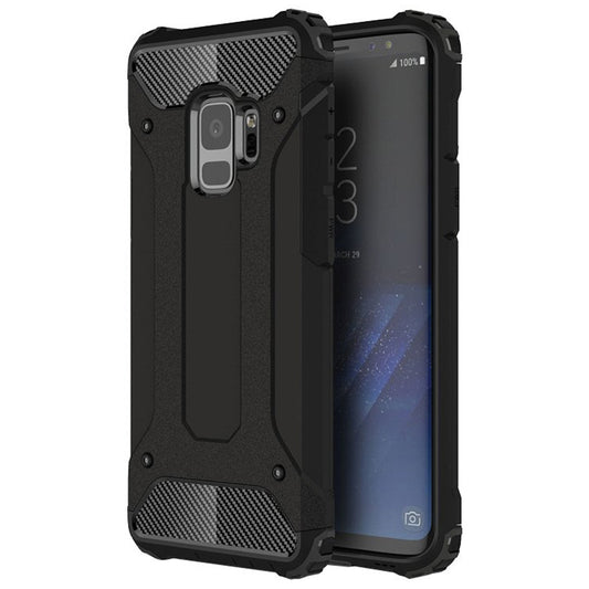 Tok Samsung Galaxy S9 G960-hoz, Techsuit, Hybrid Armor, Fekete