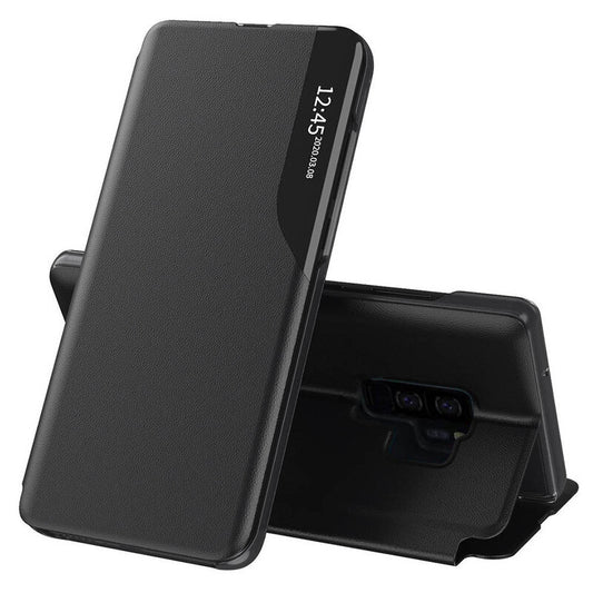 Tok Samsung Galaxy S9+ G965-hez, Techsuit, eFold, Fekete