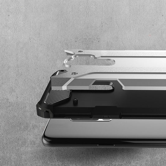 Tok Samsung Galaxy S9+ G965-hez, Techsuit, Hybrid Armor, Fekete