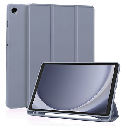 Tok Samsung Galaxy Tab A11 / Tab A9-hoz, Techsuit, Flex Trifold Új Modell, Lila