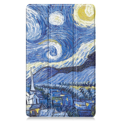 Tok Samsung Galaxy Tab A11 / Tab A9-hez, Techsuit, FoldPro Starry Night Új Modell, Többszínű