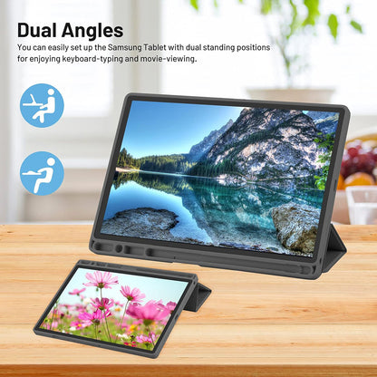 Case for Samsung Galaxy Tab A8 10.5 (2021), Techsuit, Flex Trifold, Matcha Green