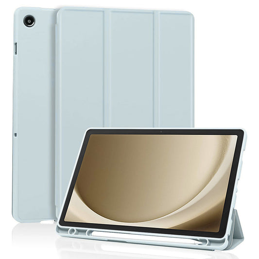 Tok Samsung Galaxy Tab A11+ / Tab A9+ készülékhez, Techsuit, Flex Trifold, Kék