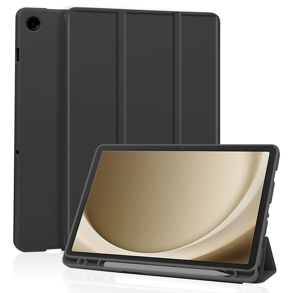 Tok Samsung Galaxy Tab A9+ készülékhez, Techsuit, Flex Trifold, Fekete