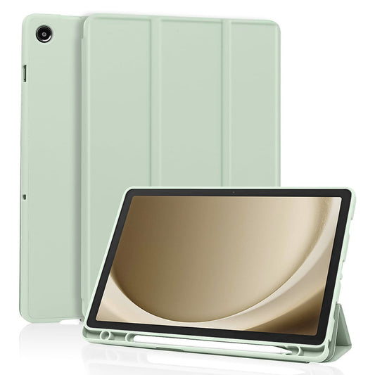 Tok Samsung Galaxy Tab A9+ készülékhez, Techsuit, Flex Trifold, Matcha zöld