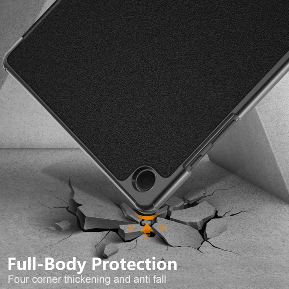 Case for Samsung Galaxy Tab A9+, Techsuit, FoldPro, Black