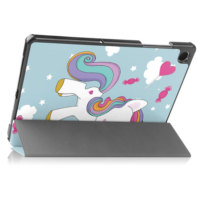 Tok Samsung Galaxy Tab A9+ készülékhez, Techsuit, FoldPro Unicorn, Többszínű