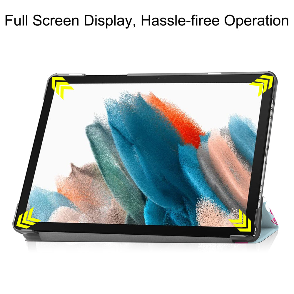 Tok Samsung Galaxy Tab A9+ készülékhez, Techsuit, FoldPro Unicorn, Többszínű