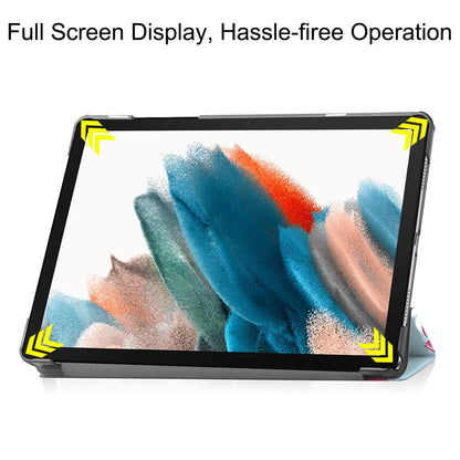 Tok Samsung Galaxy Tab A9+ készülékhez, Techsuit, FoldPro Unicorn, Többszínű