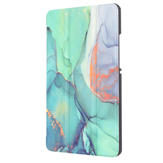 Tok Samsung Galaxy Tab A11 / Tab A9-hoz, Techsuit, FoldPro Green Time, Többszínű