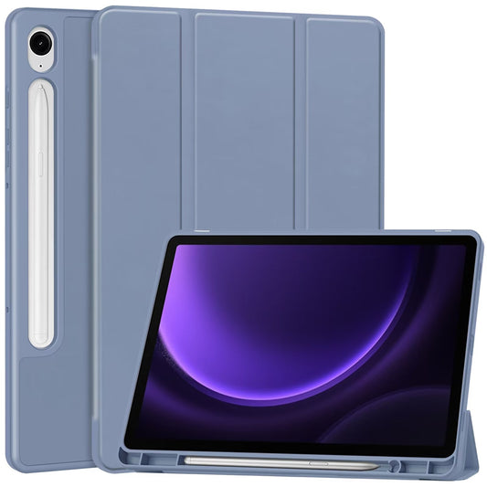 Tok Samsung Galaxy Tab S10 FE+ készülékhez, Techsuit, Flex Trifold, Lila