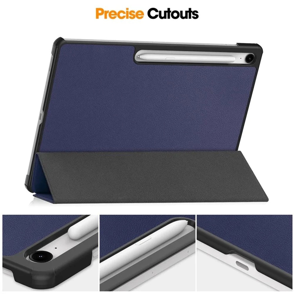 Tok Samsung Galaxy Tab S10 FE+ készülékhez, Techsuit, FoldPro, Piros