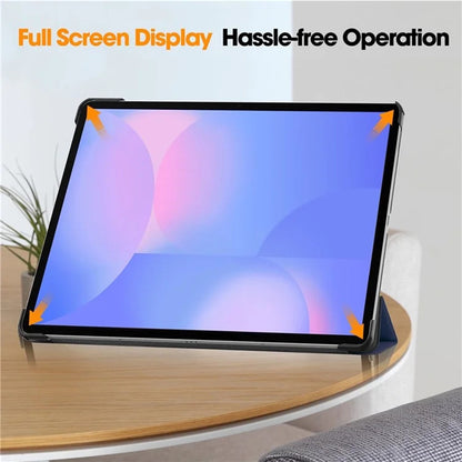 Tok Samsung Galaxy Tab S10 FE+ készülékhez, Techsuit, FoldPro, Piros