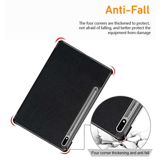 Tok Samsung Galaxy Tab S10 Ultra / Tab S9 Ultra / Tab S8 Ultra készülékhez, Techsuit, FoldPro, Fekete