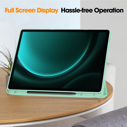 Tok Samsung Galaxy Tab S10 Ultra / Tab S9 Ultra számára, Techsuit, Flex Trifold, Szürke