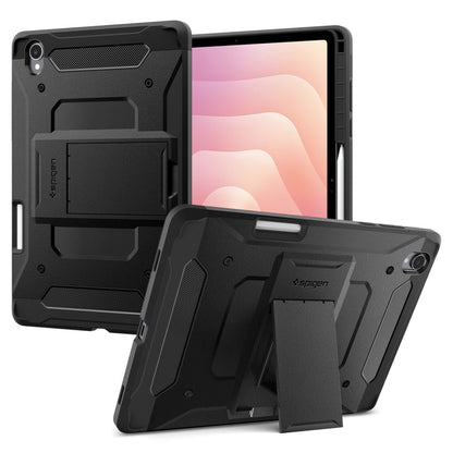 Tokozás a Samsung Galaxy Tab S11-hez, Spigen, Tough Armor Pro, Fekete