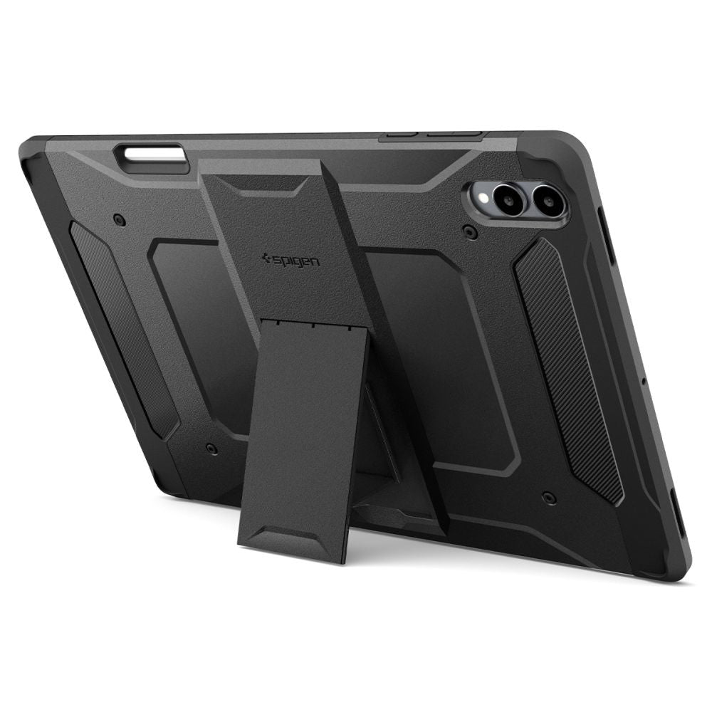 Tokozás a Samsung Galaxy Tab S11 Ultra-hoz, Spigen, Tough Armor, Fekete