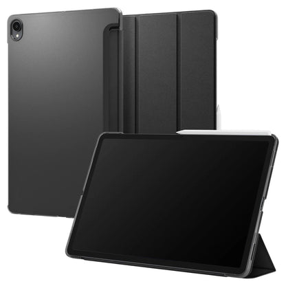 Tok Samsung Galaxy Tab S12 Plus készülékhez, Spigen Liquid Air Folio, fekete, ACS11828