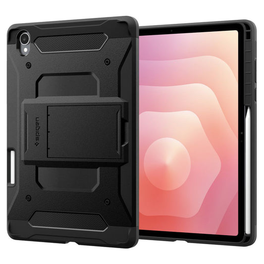 Tok Samsung Galaxy Tab S12 Plus-hoz, Spigen, Tough Armor Pro, Fekete ACS11827