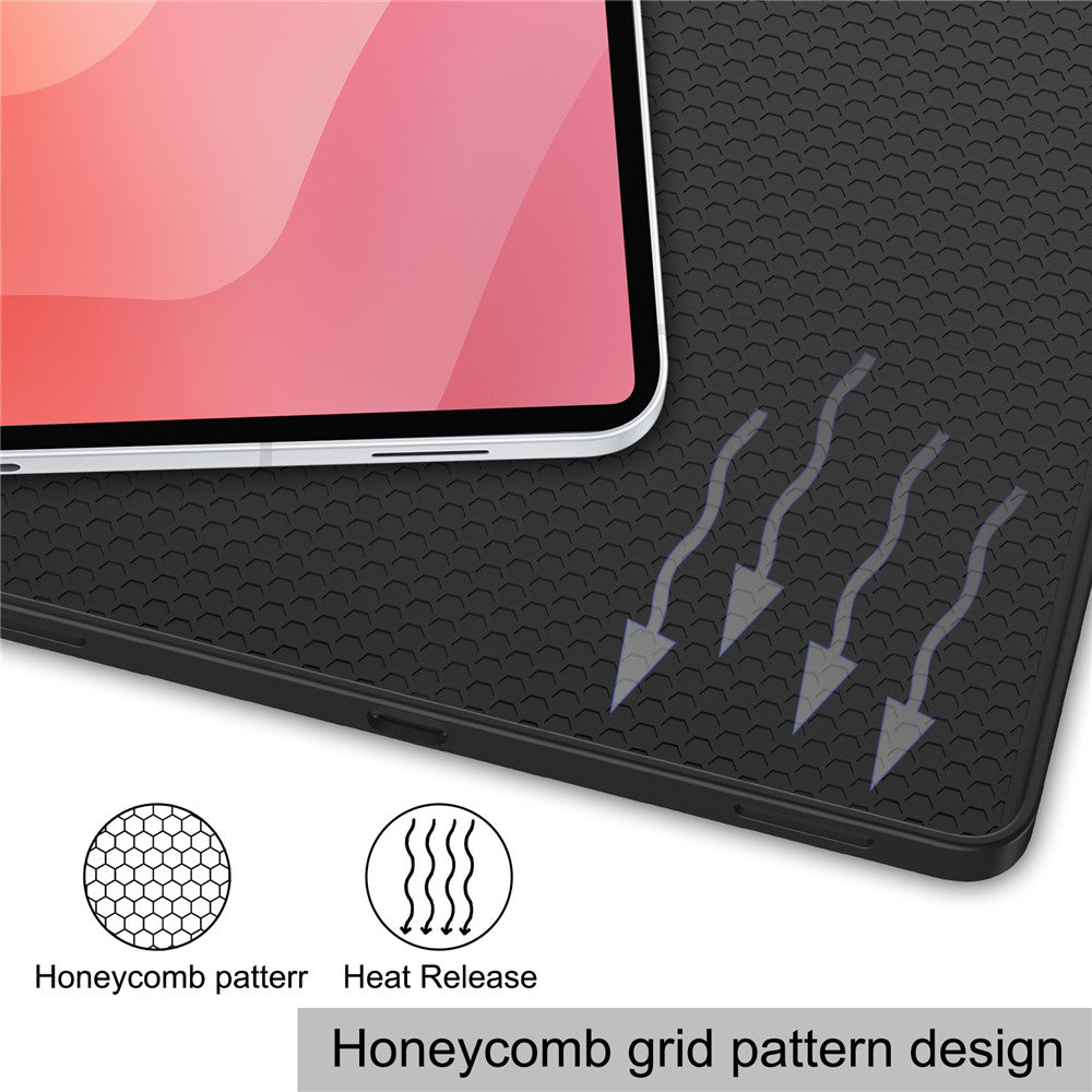 Tok Samsung Galaxy Tab S12 Plus-hoz, Techsuit, Flex Trifold, Szürke