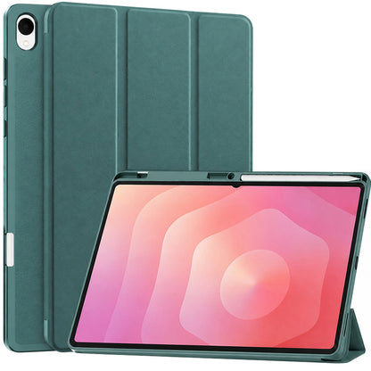 Tok Samsung Galaxy Tab S12 Plus-hoz, Techsuit, Flex Trifold, Zöld