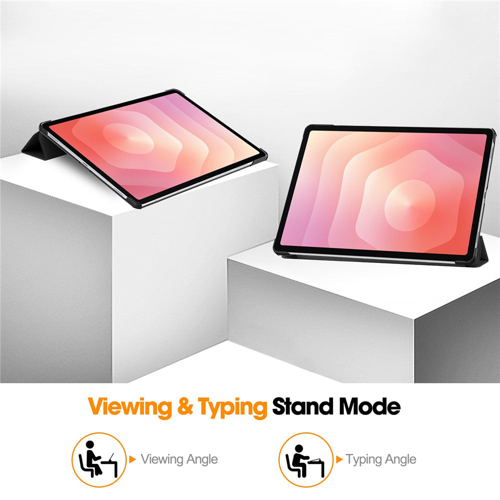 Tok Samsung Galaxy Tab S12 Plus-hoz, Techsuit, FoldPro, Fekete