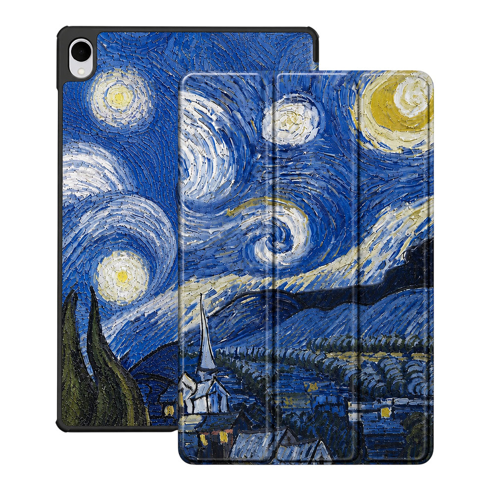 Tok Samsung Galaxy Tab S12 Plus-hoz, Techsuit, FoldPro Starry Night, Többszínű