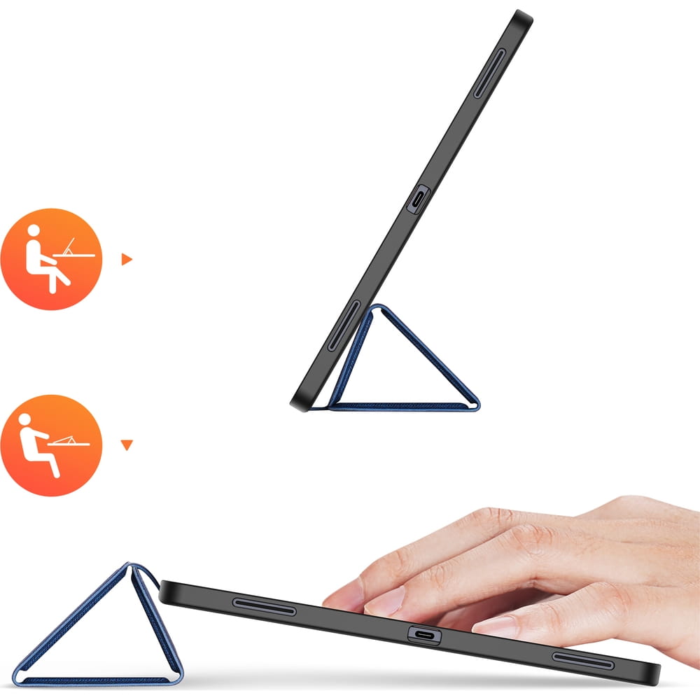 Tok a Samsung Galaxy Tab S12 Ultra / Tab S11 Ultra készülékhez, DUX DUCIS, Domo tolltartóval, kék