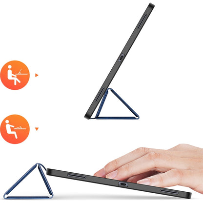 Tok a Samsung Galaxy Tab S12 Ultra / Tab S11 Ultra készülékhez, DUX DUCIS, Domo tolltartóval, kék