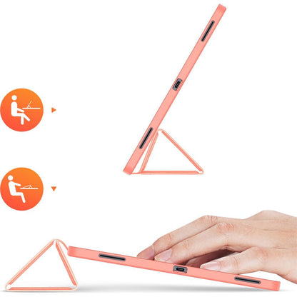 Case for Samsung Galaxy Tab S12 Ultra / Tab S11 Ultra, DUX DUCIS, Domo with Pen Holder, Pink
