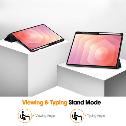 Tok Samsung Galaxy Tab S12 Ultra / Tab S11 Ultra-hoz, Techsuit, Flex Trifold, Lila