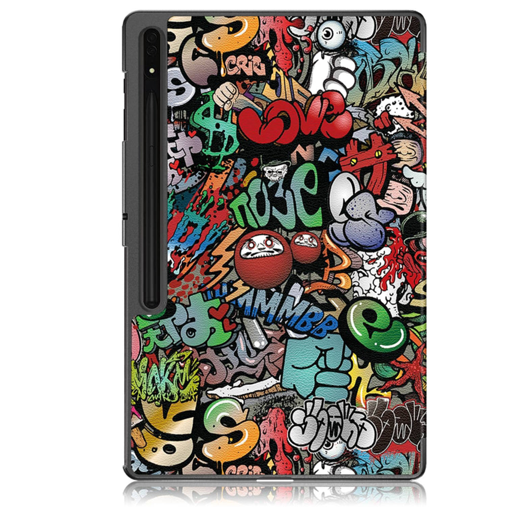 Tok Samsung Galaxy Tab S8 Ultra-hoz, Techsuit, FoldPro Urban Vibe, Többszínű