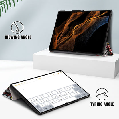 Tok Samsung Galaxy Tab S8 Ultra-hoz, Techsuit, FoldPro Urban Vibe, Többszínű