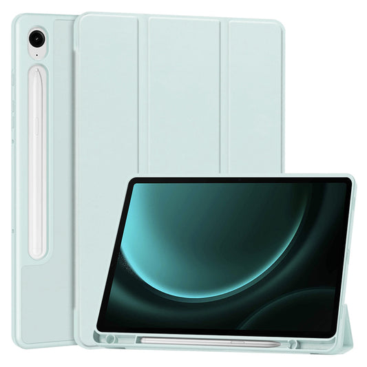 Tok Samsung Galaxy Tab S9 FE / Tab S9 / Tab S10 FE készülékhez, Techsuit, Flex Trifold, Kék