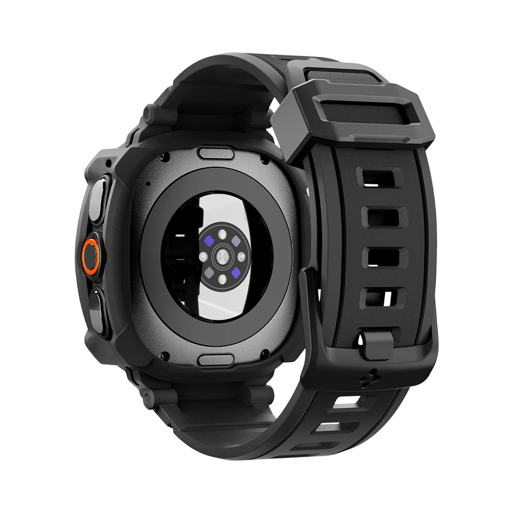 Tok Samsung Galaxy Watch Ultra2-hez, Spigen, Rugged Armor Pro, Matt Fekete ACS11612
