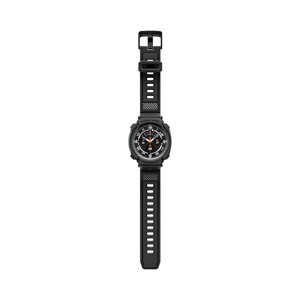Tok Samsung Galaxy Watch Ultra2-hez, Spigen, Rugged Armor Pro, Matt Fekete ACS11612