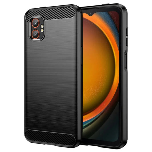 Tok Samsung Galaxy XCover7 Pro-hoz, Techsuit, karbon, fekete
