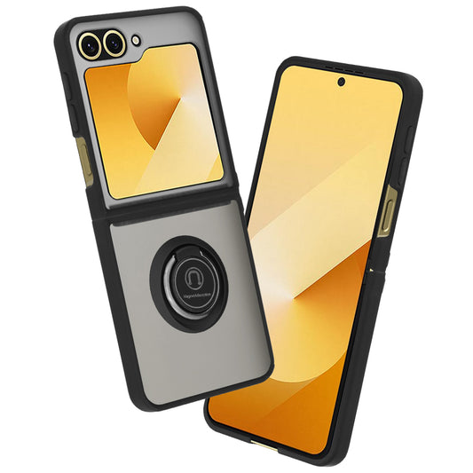 Tok Samsung Galaxy Z Flip7 FE F761 / Z Flip6 F741 készülékhez, Techsuit, Glinth, Fekete