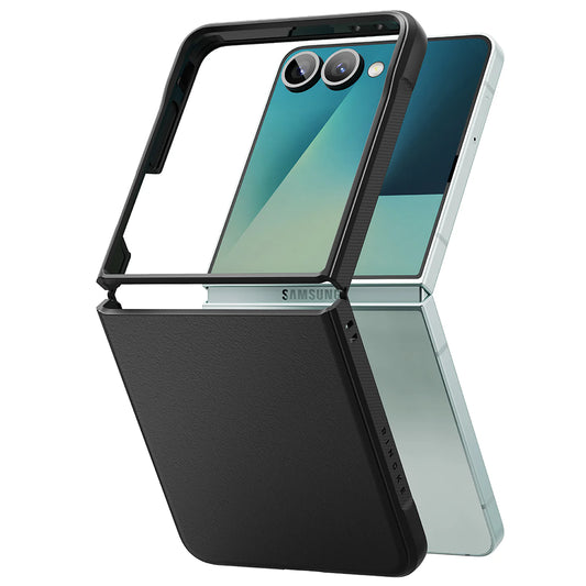 Tok Samsung Galaxy Z Flip7 F766-hez, Ringke, Onyx, Fekete