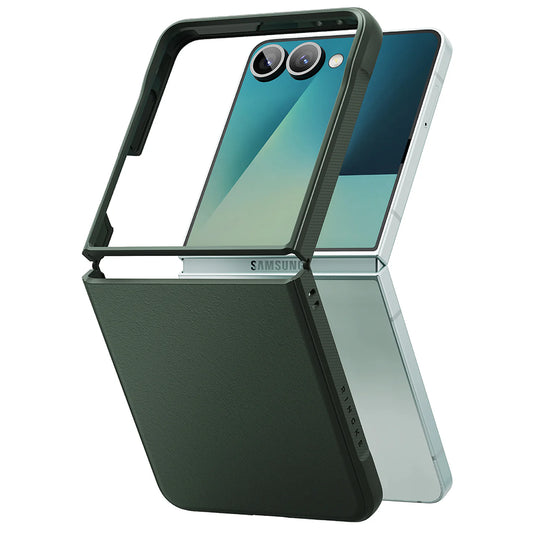 Tok Samsung Galaxy Z Flip7 F766-hez, Ringke, Onyx, Sötét Zöld