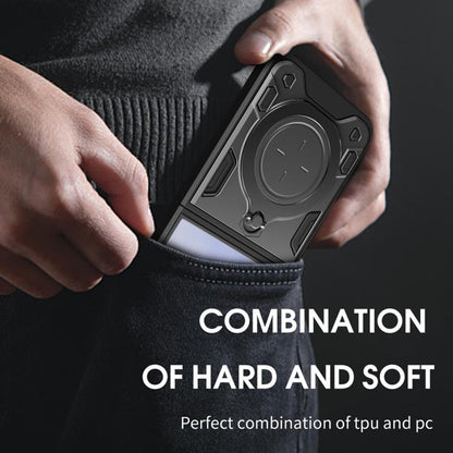 Tok Samsung Galaxy Z Flip7 F766-hez, Techsuit, CamGuard Pro, Piros