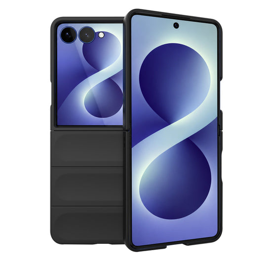 Tok Samsung Galaxy Z Flip8 F776-hez, Techsuit, Magic Shield, Fekete