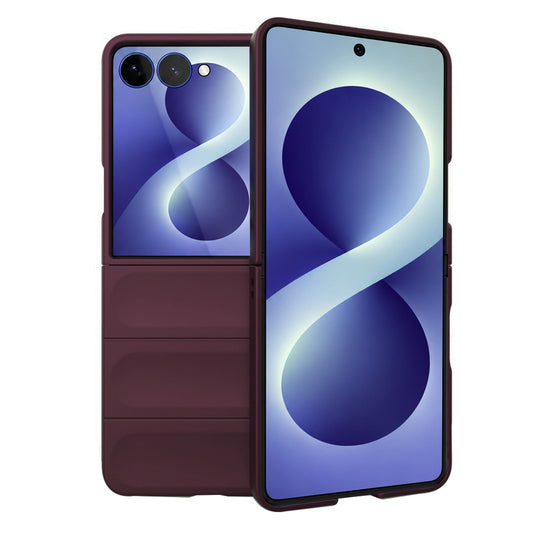 Tok Samsung Galaxy Z Flip8 F776-hez, Techsuit, Magic Shield, Bordó