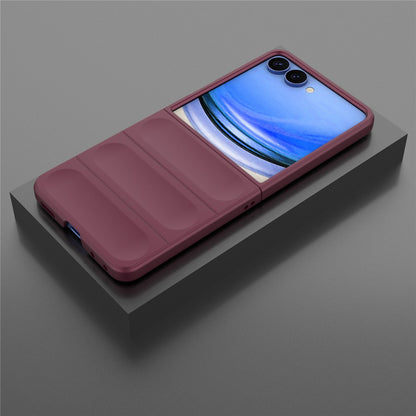 Tok Samsung Galaxy Z Flip8 F776-hez, Techsuit, Magic Shield, Bordó
