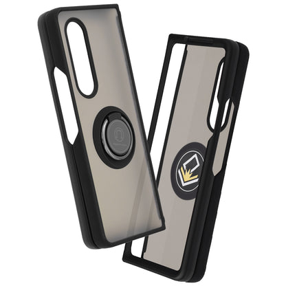 Case for Samsung Galaxy Z Fold3 5G F926, Techsuit, Glinth, Black