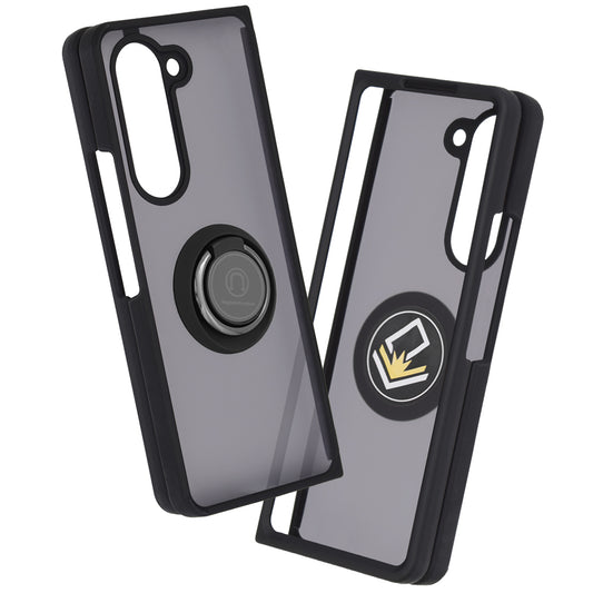 Case for Samsung Galaxy Z Fold5 F946, Techsuit, Glinth, Black