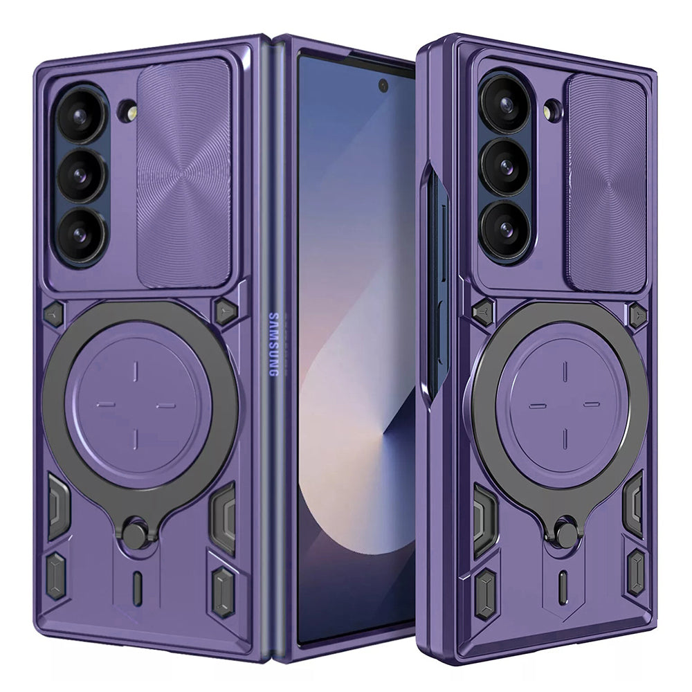 Tok Samsung Galaxy Z Fold6 F956-hez, Techsuit, CamGuard Pro, Lila