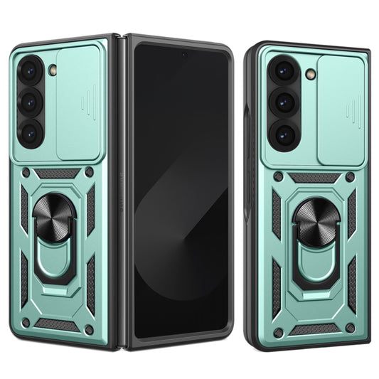 Tok Samsung Galaxy Z Fold6 F956-hez, Techsuit, CamShield, Zöld